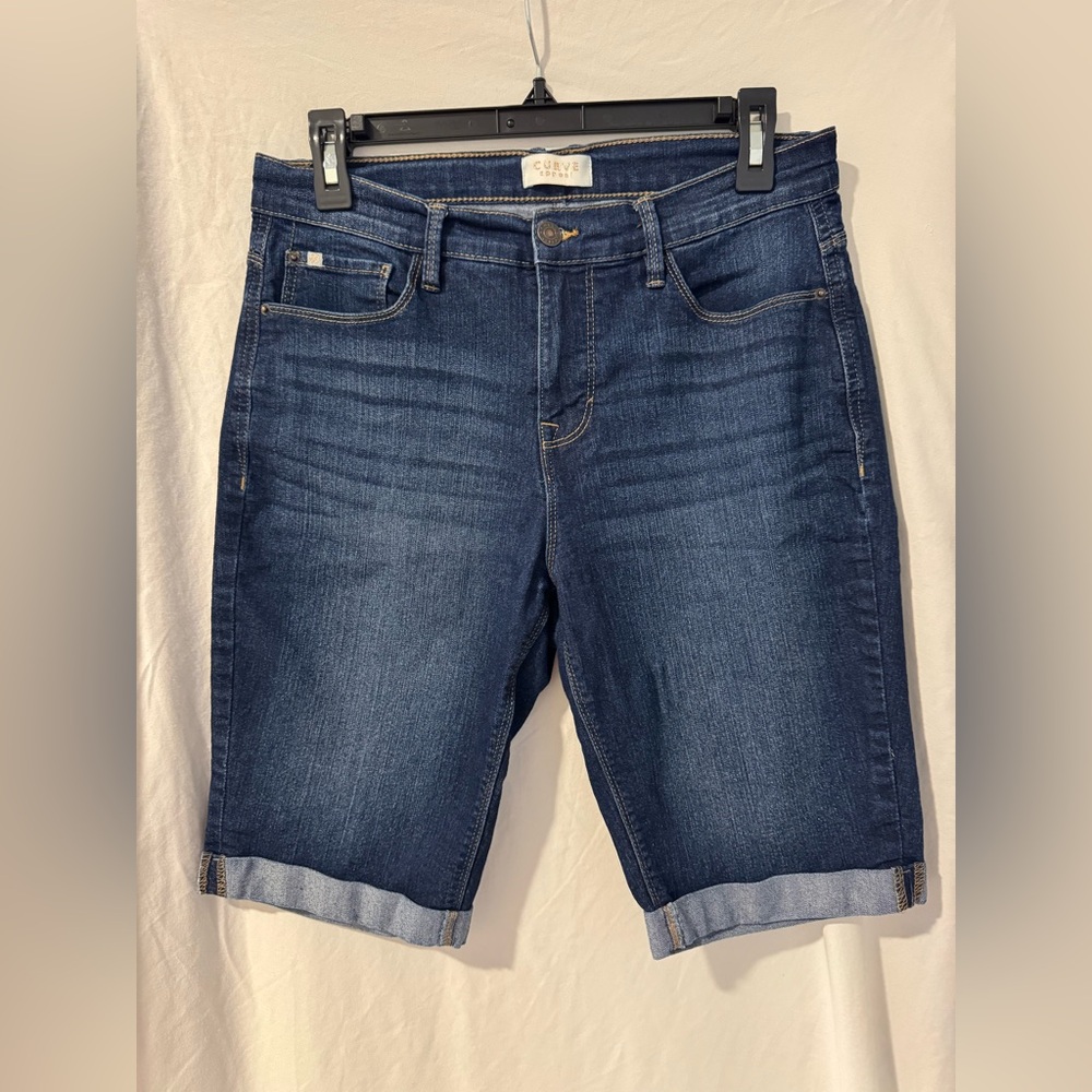 Curve Appeal Denim Bermuda Shorts